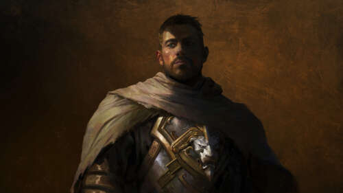 Андуїн Врінн зі всесвіту World of Warcraft: The War Within, одягнений у величні обладунки. 8K