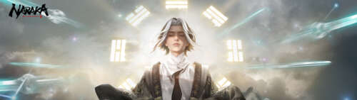 Маг, один із персонажів гри Naraka: Bladepoint, виконує магічне заклинання, яке супроводжується...