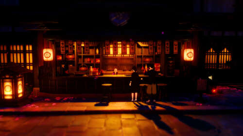 Деталізована цифрова ілюстрація персонажа в стилі аніме, оточеного магічними елементальними...