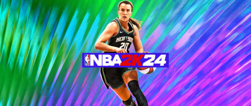 Професійний баскетболіст виконує динамічний прийом на яскравому майданчику арени,...