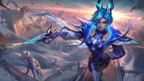 Фіора, видатна дуелянтка з гри League of Legends, готувалася до битви. 8K