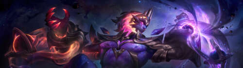 Силас із гри League of Legends демонструє свої магічні здібності та вражаючу харизму.