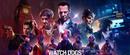 Персонаж із гри Watch Dogs: Legion, одягнений у футуристичний одяг у стилі «техно»,...