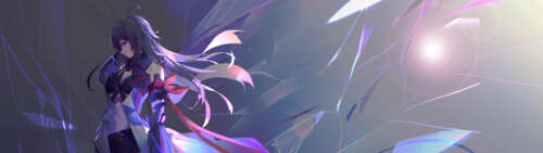 Кінематографічний портрет Сілі Воллерей з гри Honkai: Star Rail, на якому зображено...