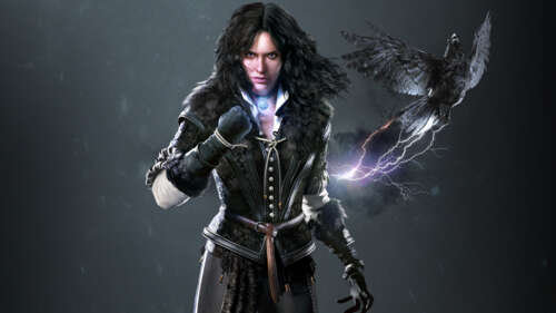 Детальний портрет чарівниці Єннефер з Венґерберґа з гри «Відьмак 3: Дике полювання». 8K