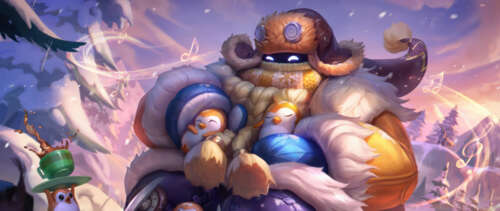 Бард із гри League of Legends, який використовує космічну магію та небесні дзвіночки. Робочий стіл