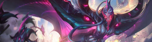 Бель’вет, Імператриця Пустоти з гри League of Legends, з космічним та органічним...