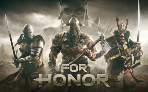 Важкоозброєний лицар-воїн із відеогри For Honor, який готується до середньовічного... 7680x4800