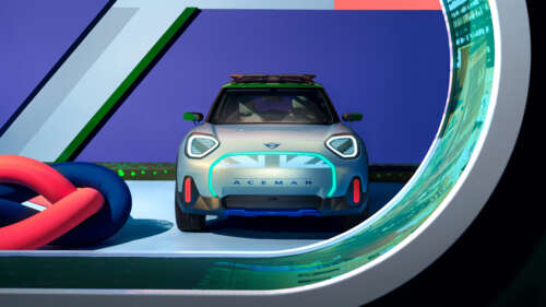 Зображення у високій роздільній здатності електричного автомобіля MINI Aceman, на... 8K