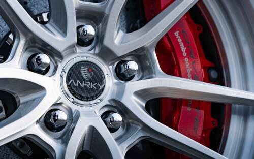 Елегантний і потужний спортивний автомобіль Chevrolet Corvette C8 із сучасними аеродинамічними... 7680x4800