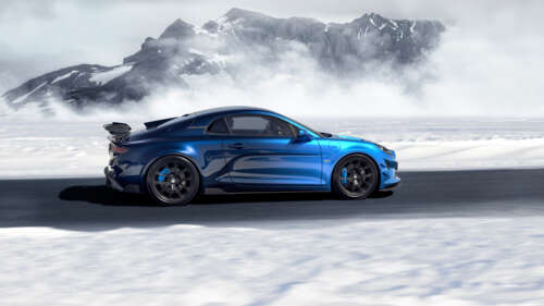 Детальний огляд спортивного автомобіля Alpine A110 R Ultime, що підкреслює його аеродинамічний... 8K