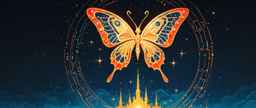 Вишуканий, золотий, круглий артефакт із візерунками, що нагадують електронні схеми,...