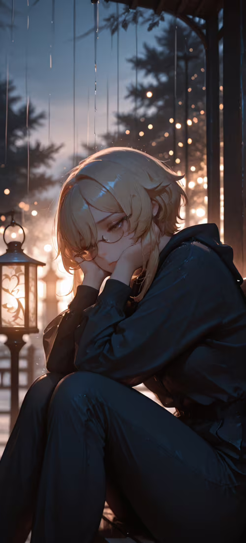 Блондинка, схожа на аніме-персонажа, у окулярах, яку ідентифікували як Люмін із гри... Huawei P40 Pro plus