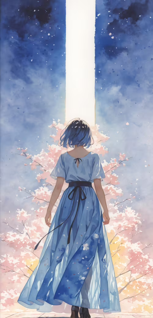 Ілюстрація в стилі аніме, на якій зображено Елісію з гри Honkai Impact 3rd – прекрасну... Nuu G3