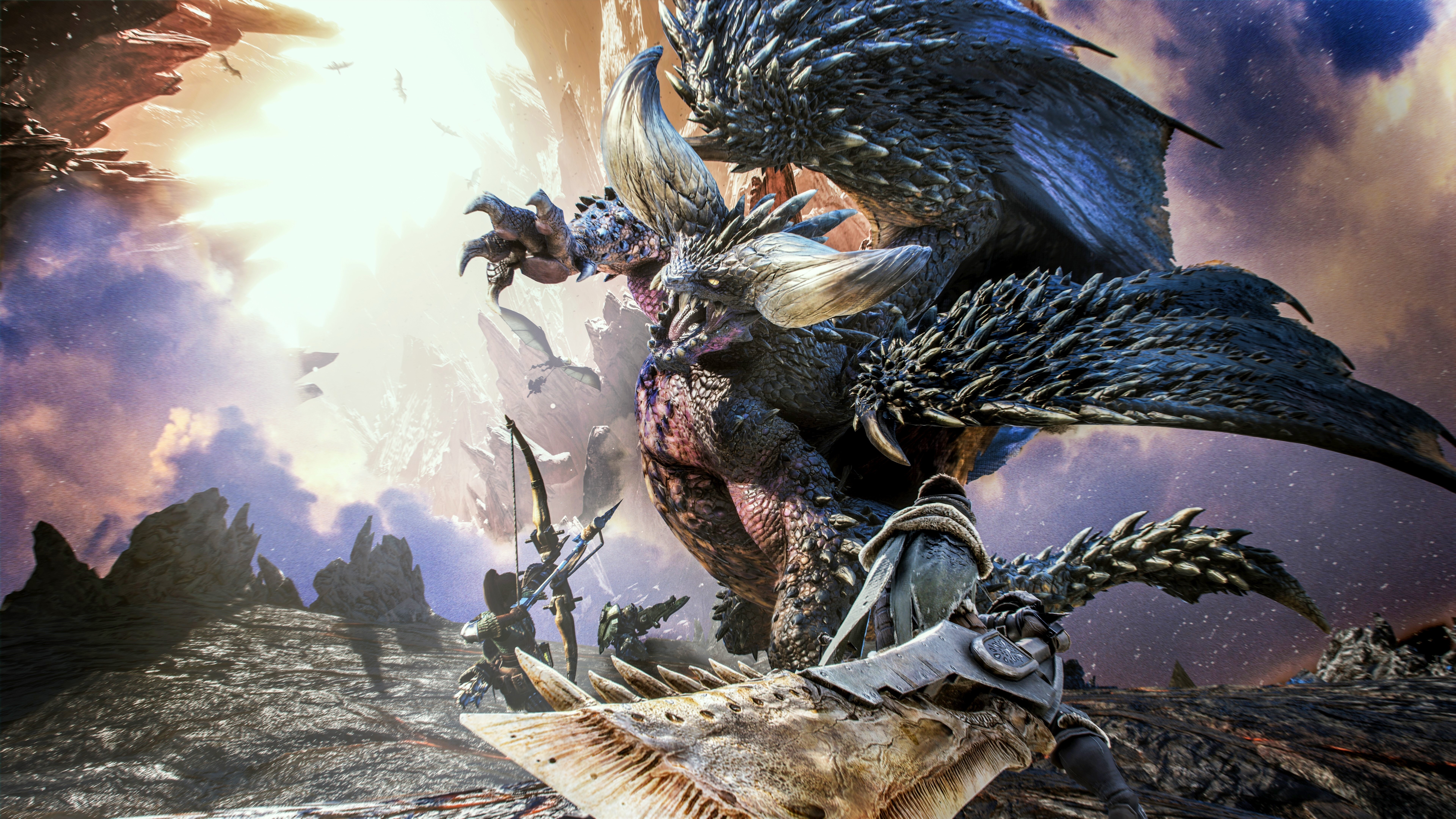 Стародавній дракон Нергігант із відеогри Monster Hunter: World.