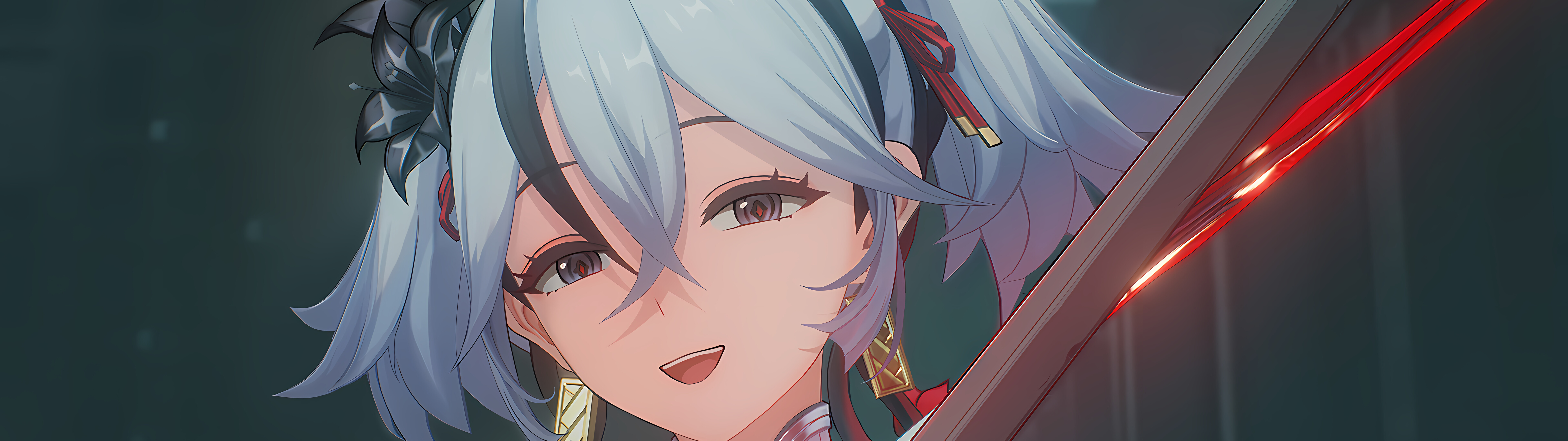 Детальний образ персонажа Камелії з відеогри Wuthering Waves.